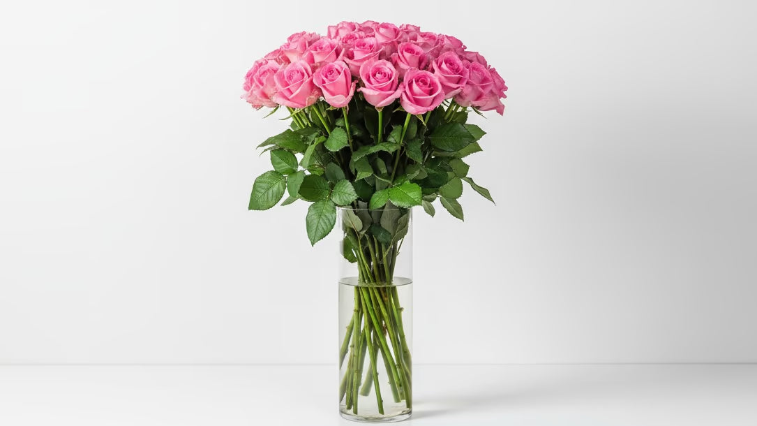 Premium Rosen Strauß (rosa)