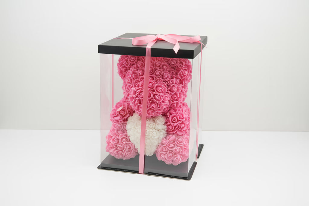 Rosenbär pink klein